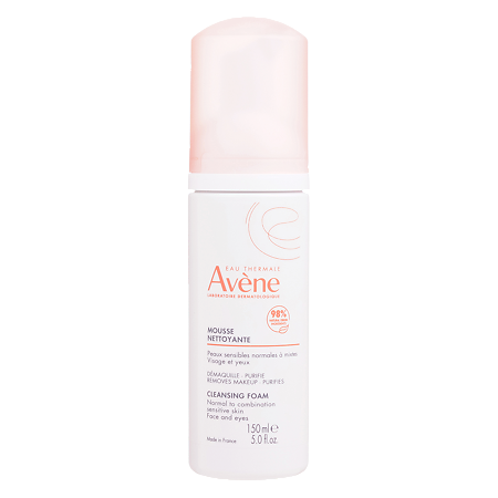 Avene Пенка очищающая для снятия макияжа 150 мл 1 шт