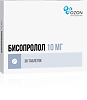 Бисопролол таблетки покрыт.плен.об. 10 мг 30 шт