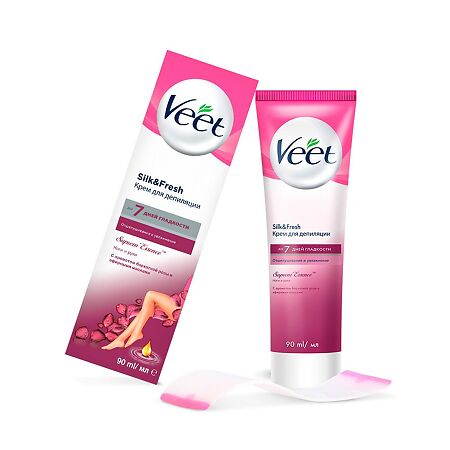 Veet крем для депиляции с ароматом бархатной розы 90 мл 1 шт