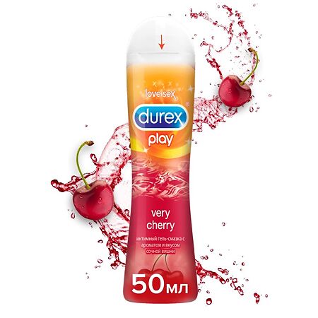 Гель-смазка Durex Play Cherry Very 50 мл 1 шт