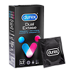 Презервативы Durex Dual Extase 12 шт