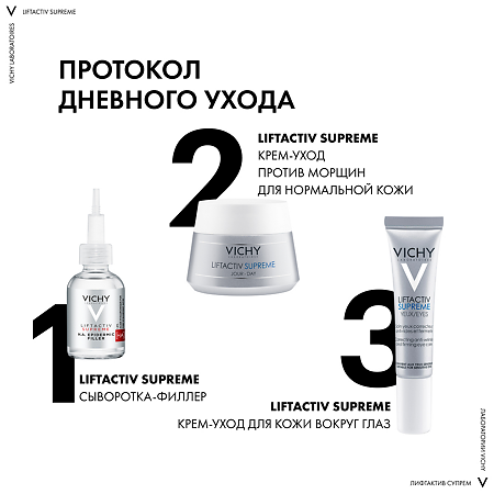 Vichy Liftactiv Supreme крем против морщин для нормальной и комбинированной кожи 50 мл 1 шт