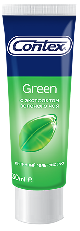 Гель-смазка Contex Green 30 мл 1 шт