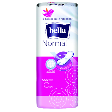 Bella Прокладки Normal softiplait 10 шт