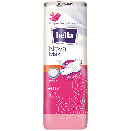 Bella Прокладки Nova Maxi 10 шт