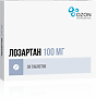 Лозартан таблетки покрыт.плен.об. 100 мг 30 шт