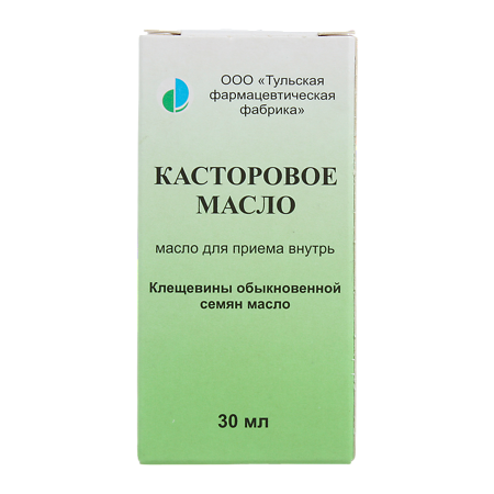 Касторовое масло для приема внутрь 30 мл 1 шт