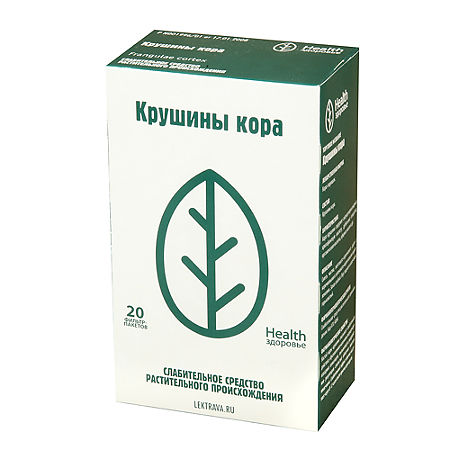 Крушины кора фильтр-пакеты 1,5 г 20 шт