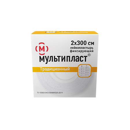 Пластырь Мультипласт 2х300 см 1 шт