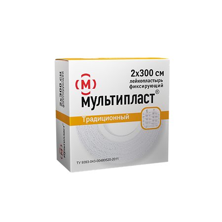 Пластырь Мультипласт 2х300 см 1 шт