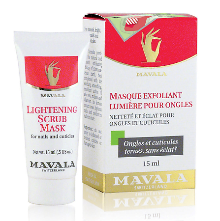 Mavala Скраб-маска для ногтей осветляющая Nail Scrub Mask 15 мл 1 шт