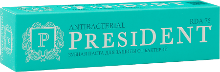 PresiDent Antibacterial зубная паста 50 мл 1 шт