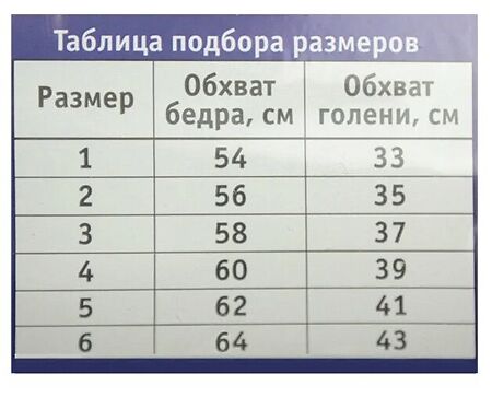 Чулок компрессионный (до колена) раз.4 1 шт