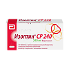 Изоптин СР 240 таблетки с модифицированным высвобождением покрыт.плен.об. 240 мг 30 шт