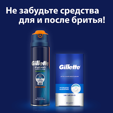 Gillette Fusion ProGlide Power кассеты 2 шт.