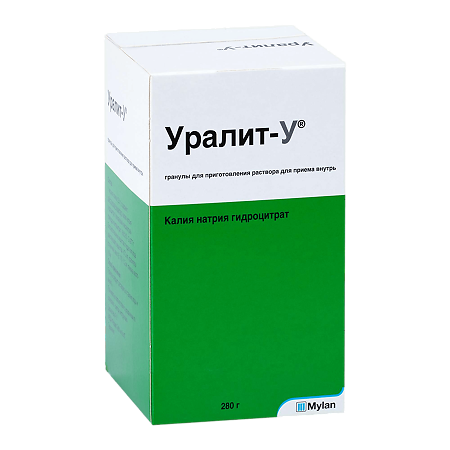 Уралит-У гранулы д/приг раствора для приема внутрь 280 г 1 шт