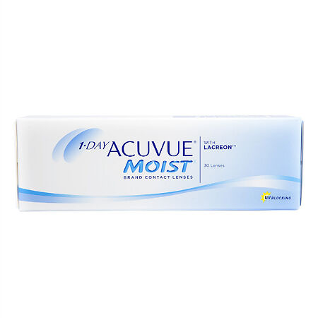 Контактные линзы 1-Day Acuvue Moist with Lacreon -6.50 / 8.5 / 14.2 30шт