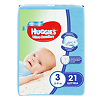 Huggies Подгузники Ультра Комфорт р.3 5-9 кг для мальчиков 21 шт