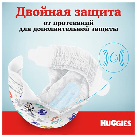 Huggies Подгузники Ультра Комфорт р.4 8-14 кг для мальчиков 80 шт