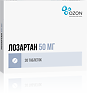 Лозартан таблетки покрыт.плен.об. 50 мг 30 шт