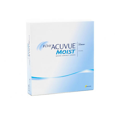 Контактные линзы 1-Day Acuvue Moist with Lacreon -1.25 /8.5/14.2 90шт