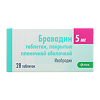 Бравадин таблетки покрыт.плен.об. 5 мг 28 шт