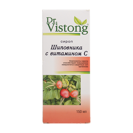 Dr.Vistong Сироп Шиповника с витамином С фл по 150 мл 1 шт