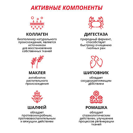 Farmadont I Пластины коллагеновые при воспалениях в полости рта 24 шт