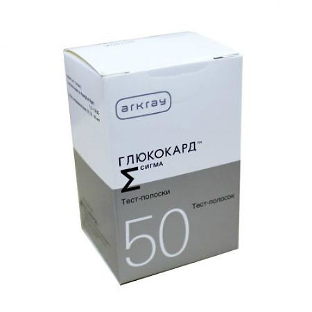 Тест-полоски Glucocard Sigma 50 шт