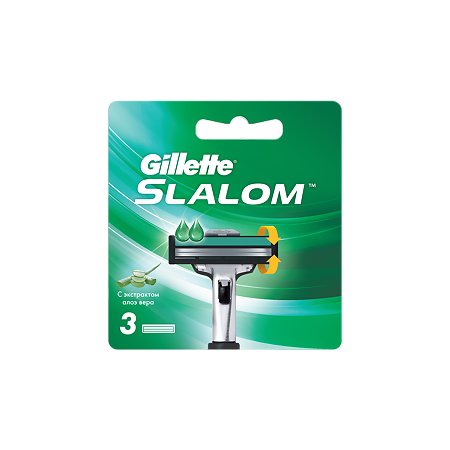 Gillette Slalom кассеты 3 шт.