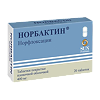 Норбактин таблетки покрыт.плен.об. 400 мг 20 шт