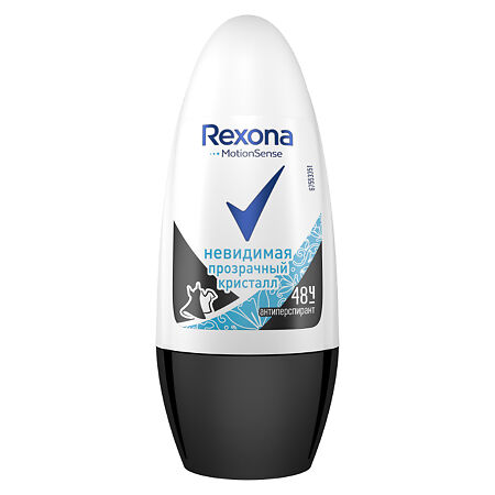 Rexona Антиперспирант део-ролик женский Прозрачный кристалл 50 мл 1 шт