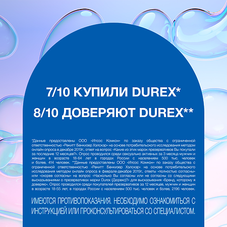 Презервативы Durex Invisible ультратонкие 12 шт