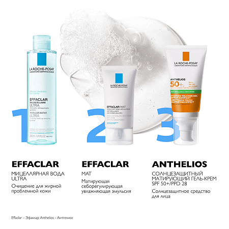 La Roche-Posay Anthelios XL гель-крем матирующий SPF 50+ 50 мл 1 шт