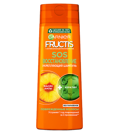 Garnier Fructis Шампунь SOS Восстановление 400 мл 1 шт