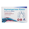 Ацетилцистеин Канон гранулы д/приг раствора для приема внутрь 200 мг 20 шт