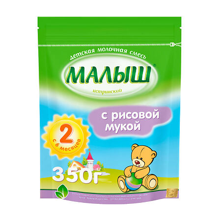 Малыш Истринский молочная смесь с рисовой мукой 6 мес. 350 г 1 шт