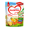 Малютка каша молочная овсяная с фруктами с 6 мес. 220 г 1 шт