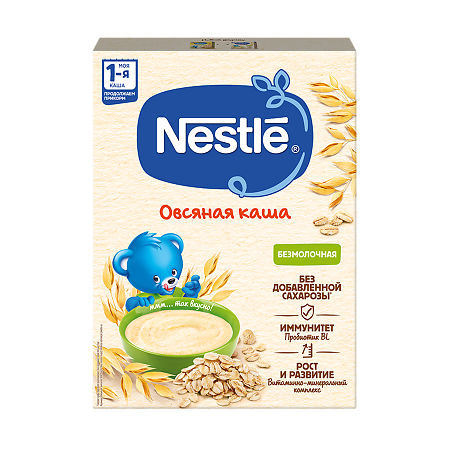 Каша Nestle овсяная безмолочная с 5 месяцев 200 г 1 шт