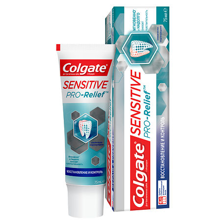 Colgate Зубная паста Sensitive Pro-Relief Восстановление и Контроль 75 мл 1 шт