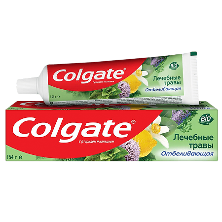 Colgate Зубная паста Лечебные травы отбеливающая 100 мл 1 шт