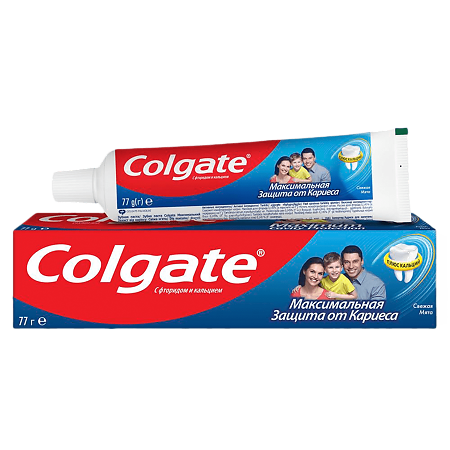 Colgate Зубная паста Максимальная защита от кариеса Свежая мята 50 мл 1 шт