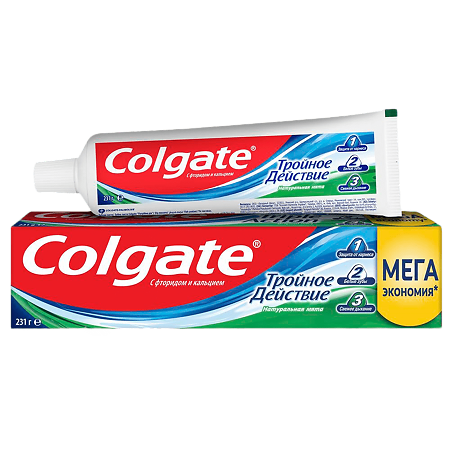 Colgate Зубная паста Тройное действие 150 мл 1 шт