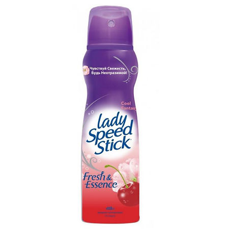 Дезодорант Lady Speed Stick спрей Fresh&Essence Glamour Cool Цветок Вишни 150 мл 1 шт