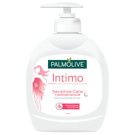 Palmolive Intimo Sensitive Care Мыло жидкое для интимной гигиены с молочной кислотой 300 мл 1 шт