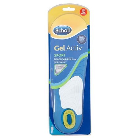 Scholl GelActiv стельки для занятий спортом для мужчин 1 пара