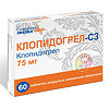 Клопидогрел-СЗ таблетки покрыт.плен.об. 75 мг, 60 шт.