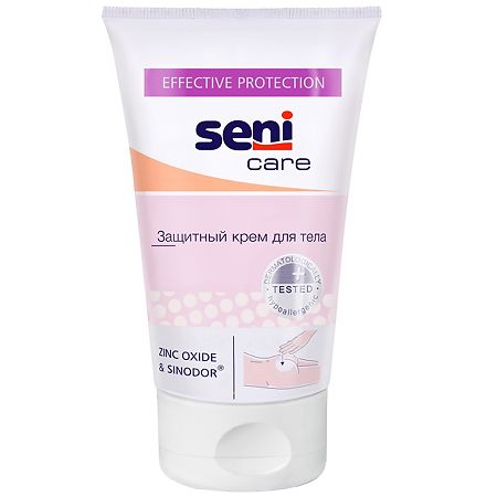 Seni Care крем защитный для тела цинк и синодор 100 мл 1 шт