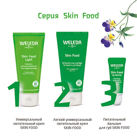 Weleda крем универсальный питательный Skin Food 75 мл 1 шт