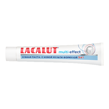 Lacalut Multi-effect 5в1 Зубная паста 75 мл 1 шт